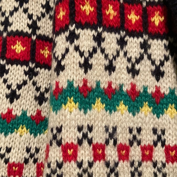 Talbots Women's Petite Fair Isle Cardigan NEW - Picture 3 of 6